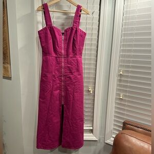 Pink dress. Soft material. made in the USA with Japanese cotton